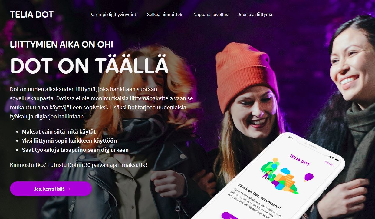 With the all-digital Dot, Telia puts an end to 'one size fits all' |  Tefficient